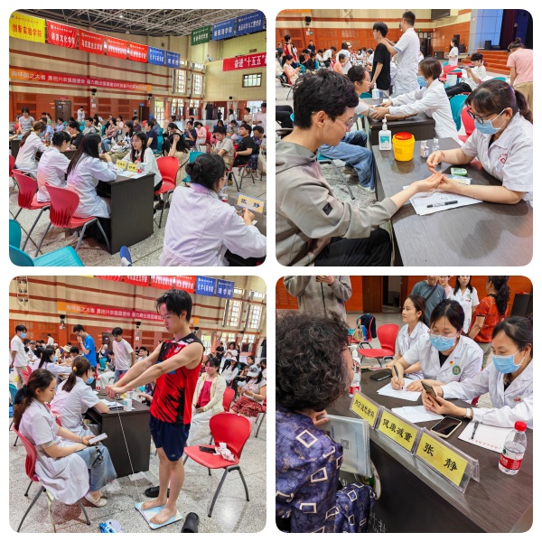 义诊进校园，用真情暖心守护师生健康 